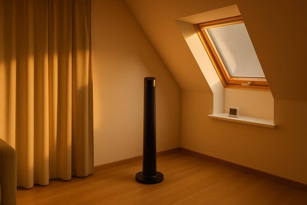 Abendkühle im Dachstudio – Komfort unter 50 €
