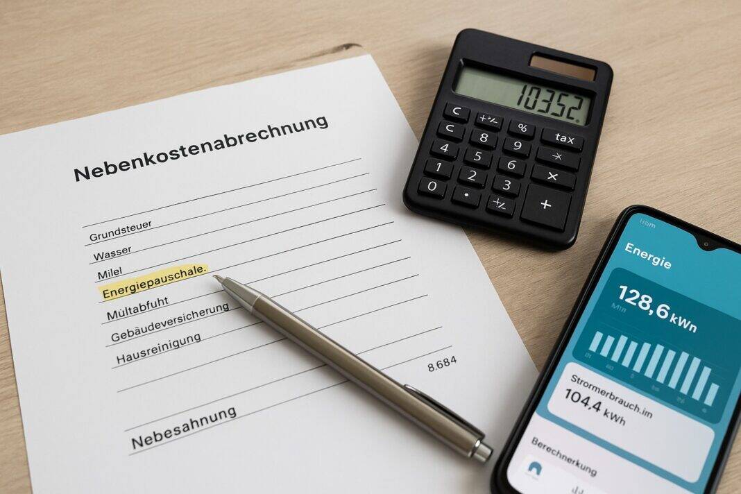 Energiepauschalen im Mietvertrag: Abrechnung verstehen & nachfragen