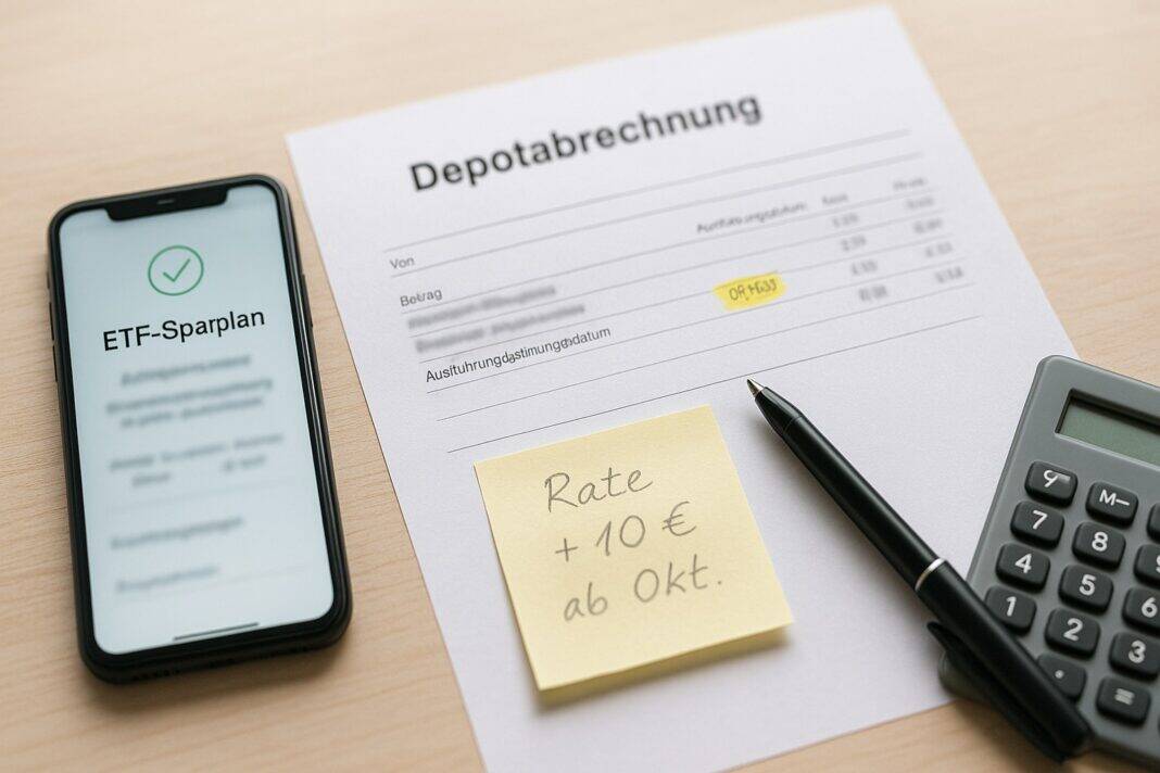 ETF‑Sparplan einrichten – automatisch investieren