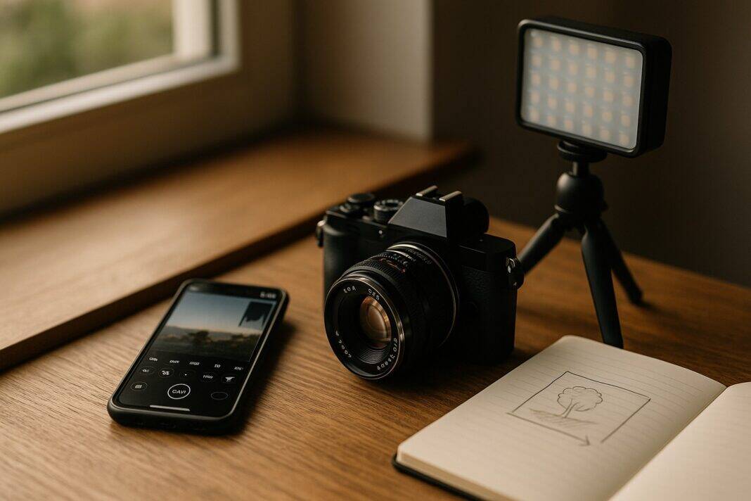 Günstig starten: Kamera, Altglas & App