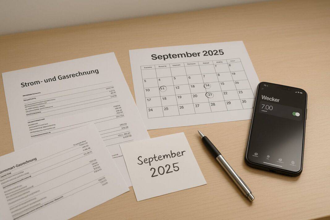 September‑Wecker stellen – Fristen jetzt nutzen