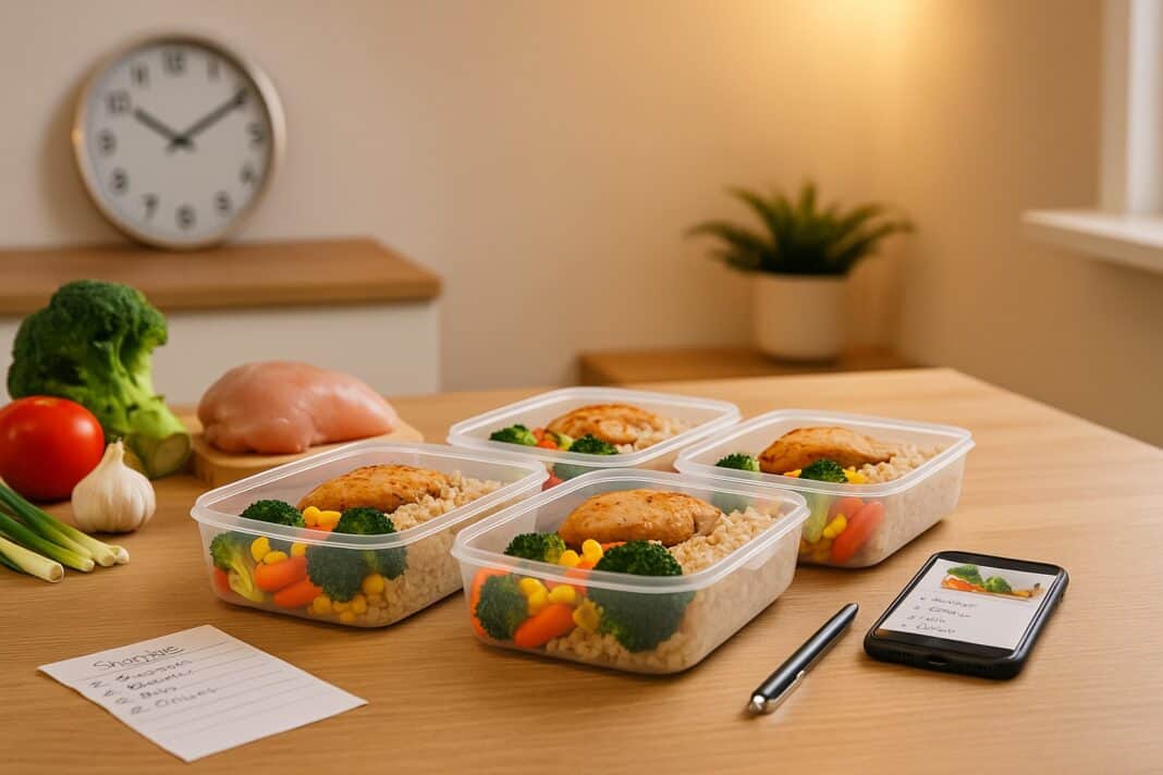 Meal-Prep für Berufstage: 3 Boxen für die Woche