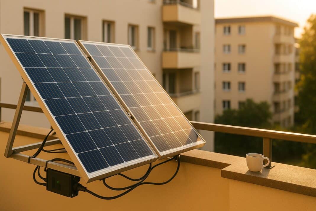 Mini‑PV am Südbalkon: Sommer‑Ertrag im Realitäts‑Check