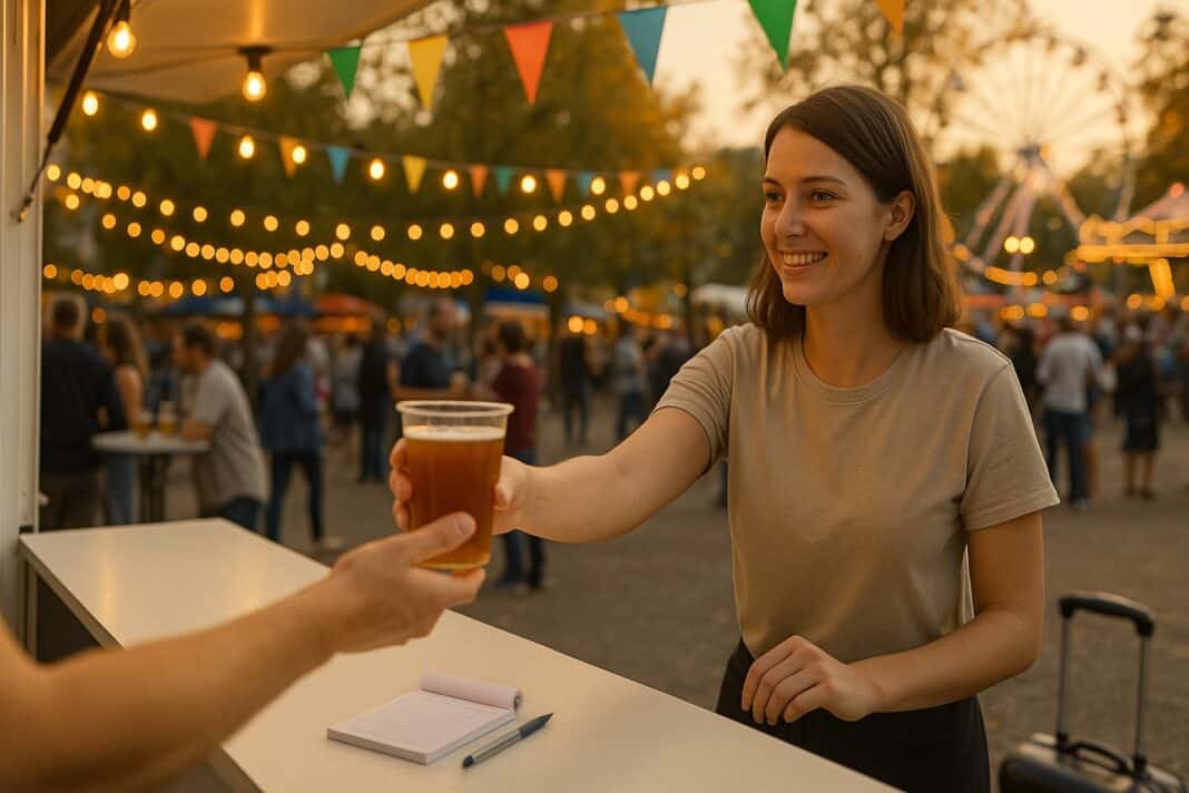 Stadtfest‑Schicht: fair bezahlt und gut organisiert