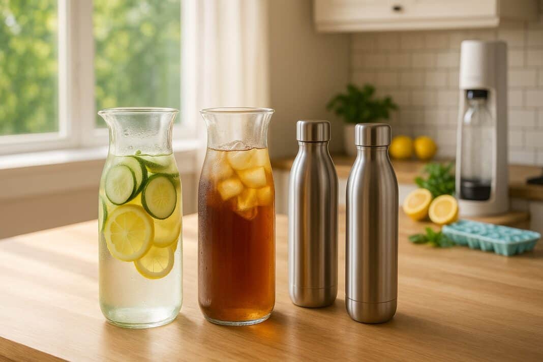 Sommergetränke günstig & gesund