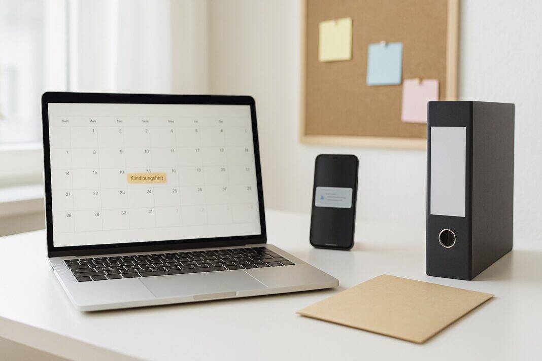 Fristen im Blick – Kalender & Verträge