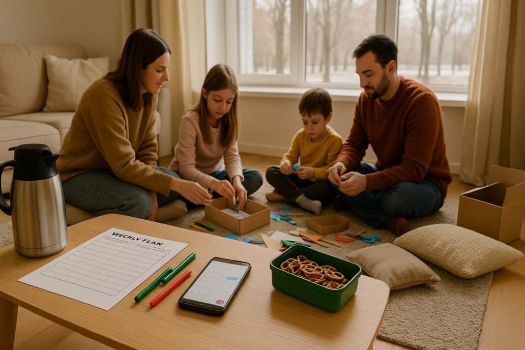 Winterurlaub daheim: Familienprogramm für kleines Budget