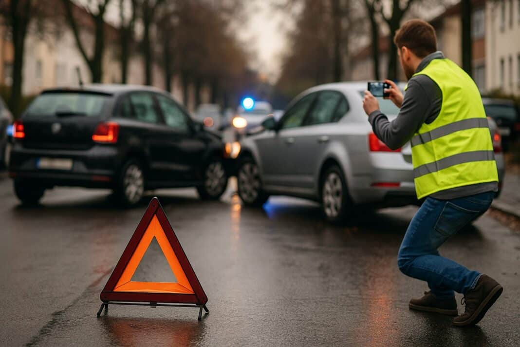 Unfall dokumentieren: So hilft die Kfz‑Versicherung