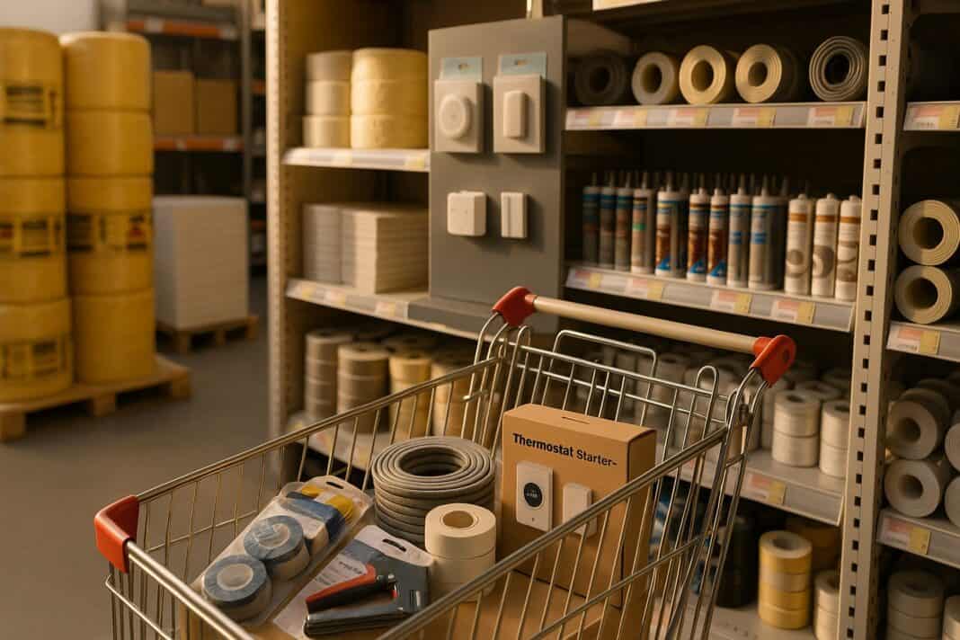 Herbstkauf im Baumarkt: Dämmung, Dichtungen & Thermostate im Paket