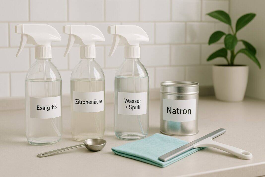 diy-putzmittel DIY‑Putzmittel‑Set: Essig, Natron, Zitronensäure in der Alltagspraxis