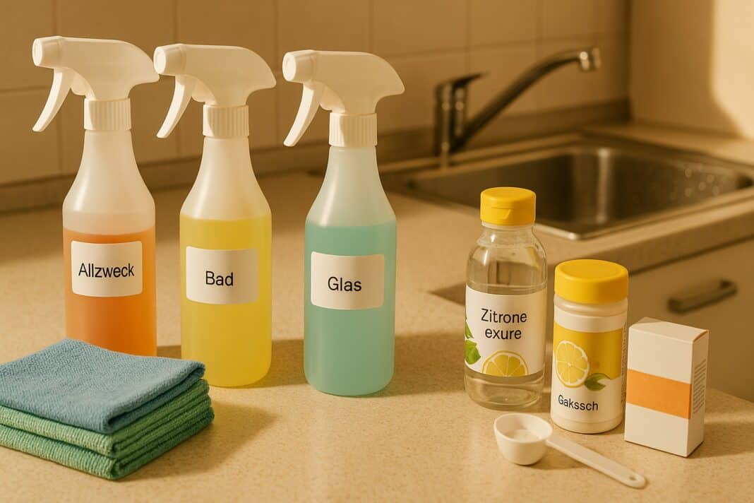 diy-putzmittel DIY‑Reiniger für 1 € – einfach, wirksam, günstig