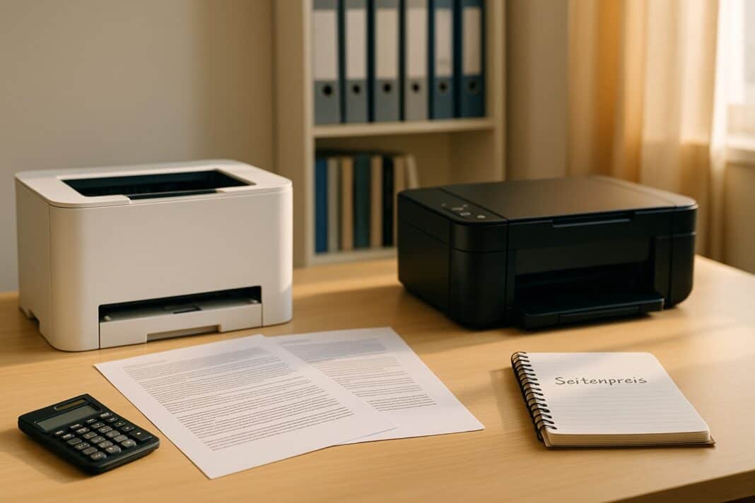 Drucker für Schule und Uni: Tinte vs. Laser im Seitenpreis‑Check