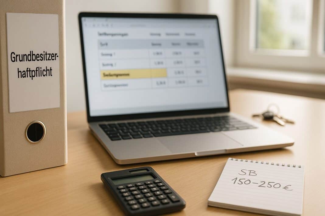 Ordner, Laptop & SB‑Notiz – dein Tarifvergleich fürs Einfamilienhaus