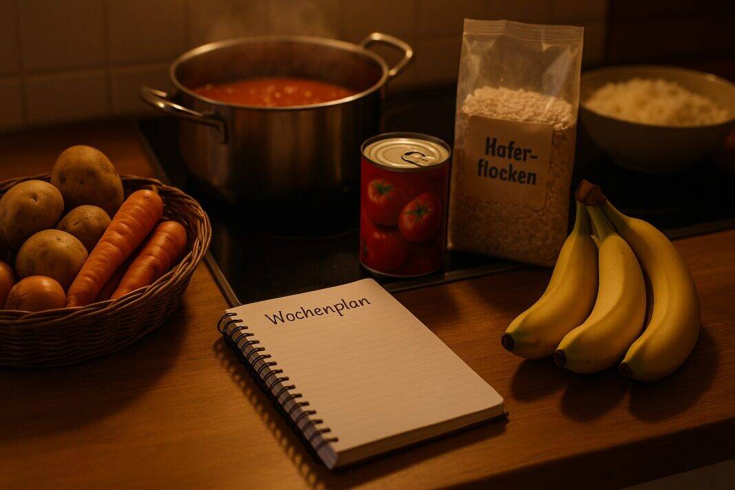Eine Woche gut essen für 35 € – Plan, Einkauf, Rezepte