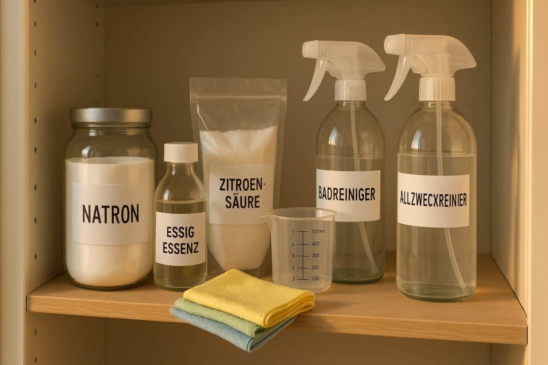 Frühjahrsputz günstig: Hausmittel statt Reiniger