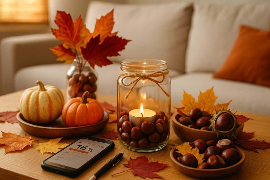 Herbstdeko für 0–5 €: Naturmaterialien & DIY-Ideen