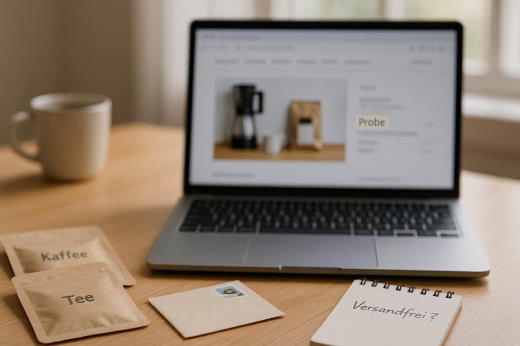 Kaffee‑ & Tee‑Proben clever bestellen – Versand im Blick