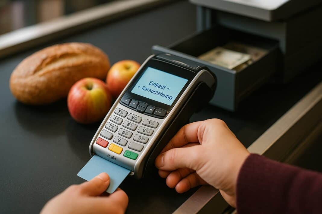 Cashback an der Supermarkt‑Kasse: Einkauf plus Bargeld in 2 Minuten
