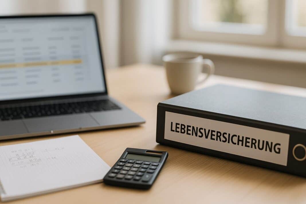 Lebensversicherung 2025 – Vergleich und Kostencheck am Schreibtisch