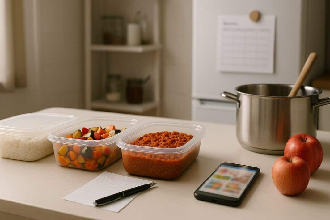 Wochenplan & Meal-Prep: satt, lecker, günstig – inkl. Einkaufsroutine