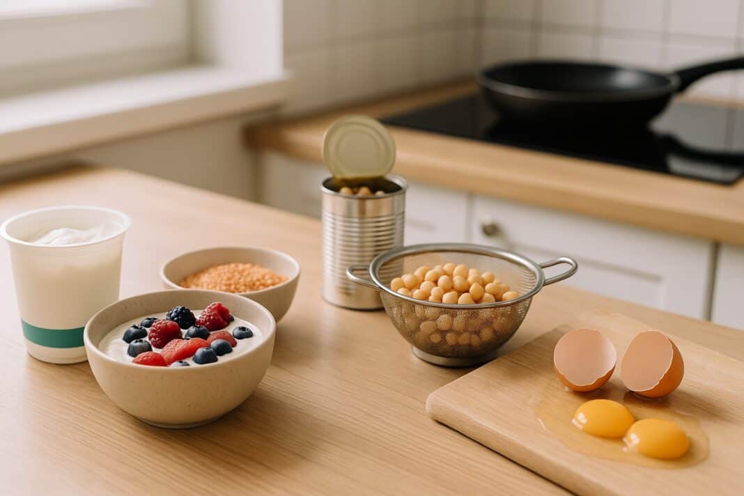 Protein günstig: Quark, Bohnen, Eier – die Bestenliste für den Alltag