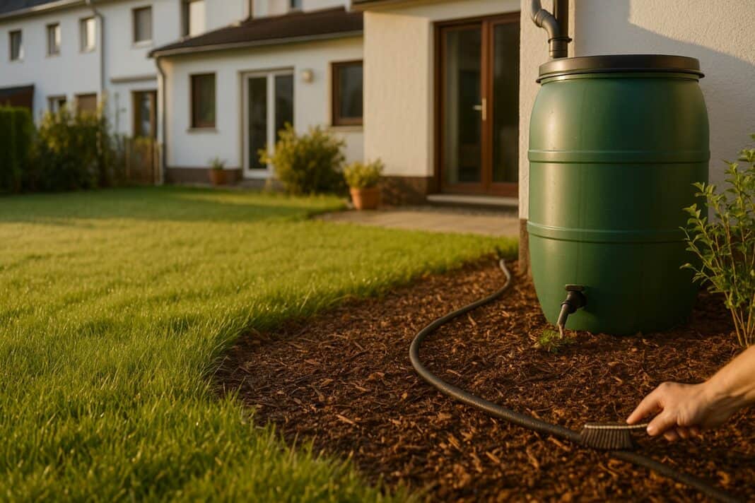 Rasen/Beete pflegen: Wasser & Strom sparen