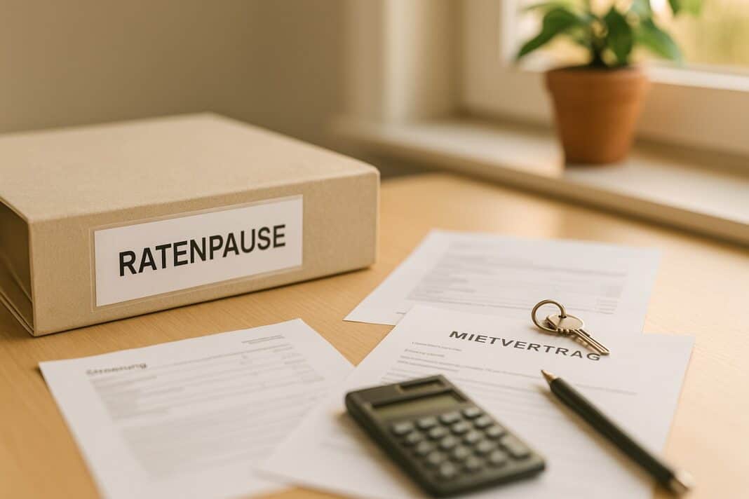 Ratenpause im Blick: Bank, Energie, Miete