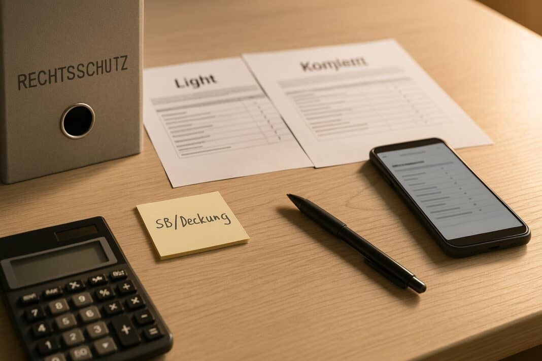 Rechtsschutz modular vergleichen – Light oder Komplett?