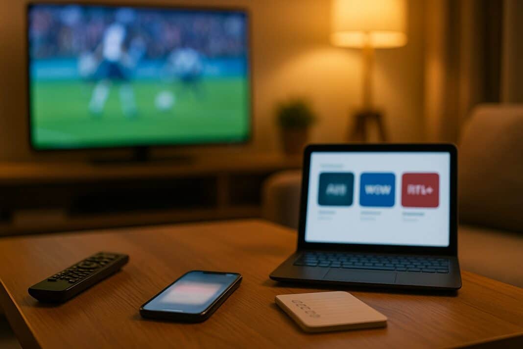 Günstig Sport schauen im Herbst 2025 – Wohnzimmer‑Setup