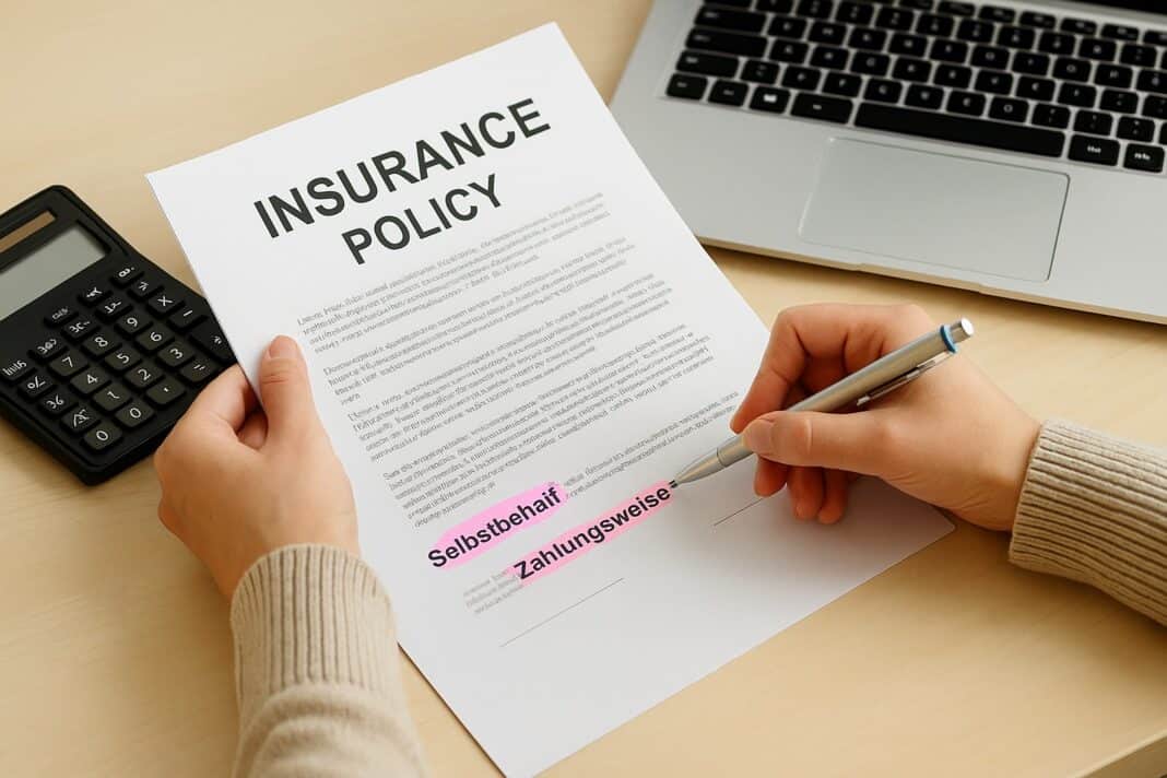 Versicherungen prüfen: Selbstbehalt & Zahlungsweise optimieren