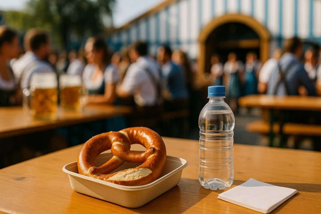 Brotzeit im Biergarten: günstig & echt Wiesn